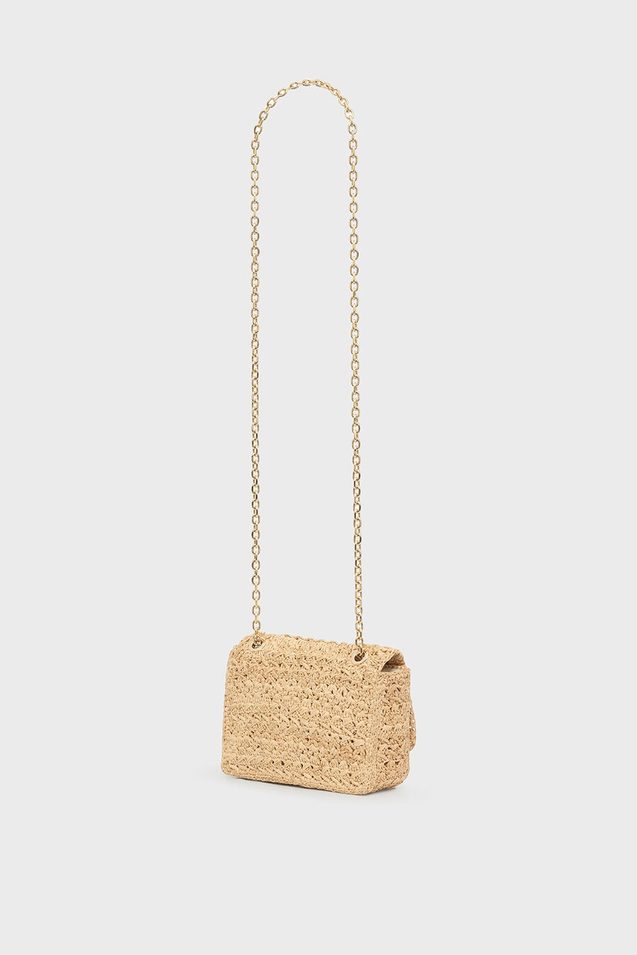 mini bolso de rafia - le mini fanny