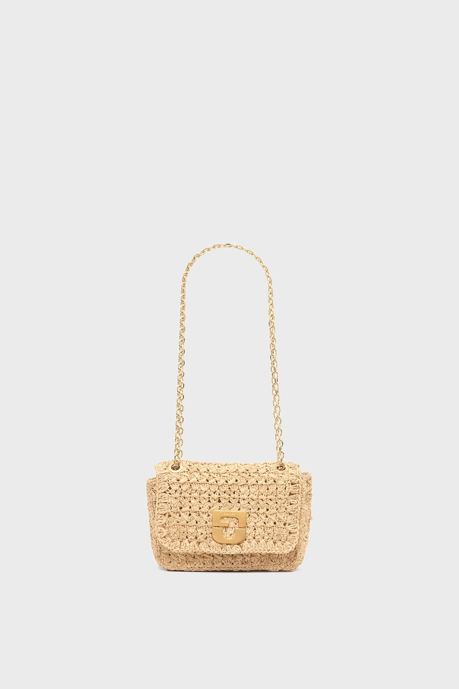 mini bolso de rafia - le mini fanny