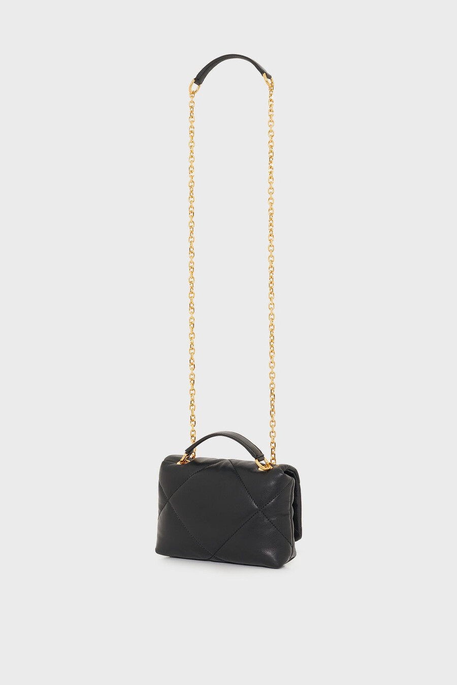 mini bolso de piel acolchada - le mini fanny