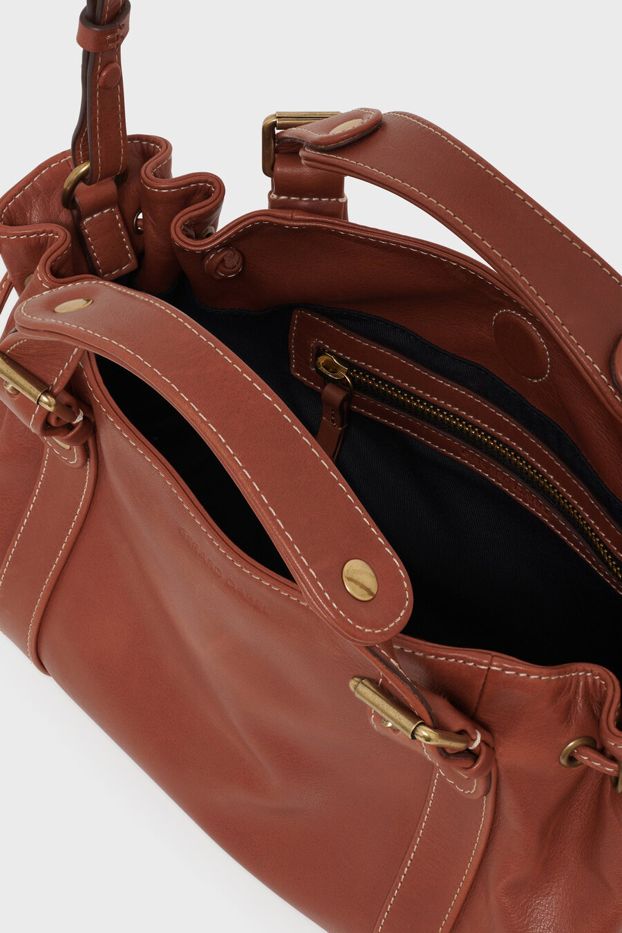 mini bolso de mano en piel - 12h