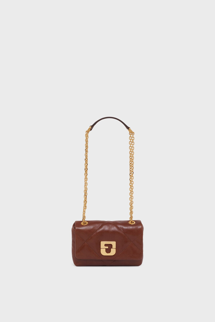mini bolso de piel efecto arrugado - le mini fanny