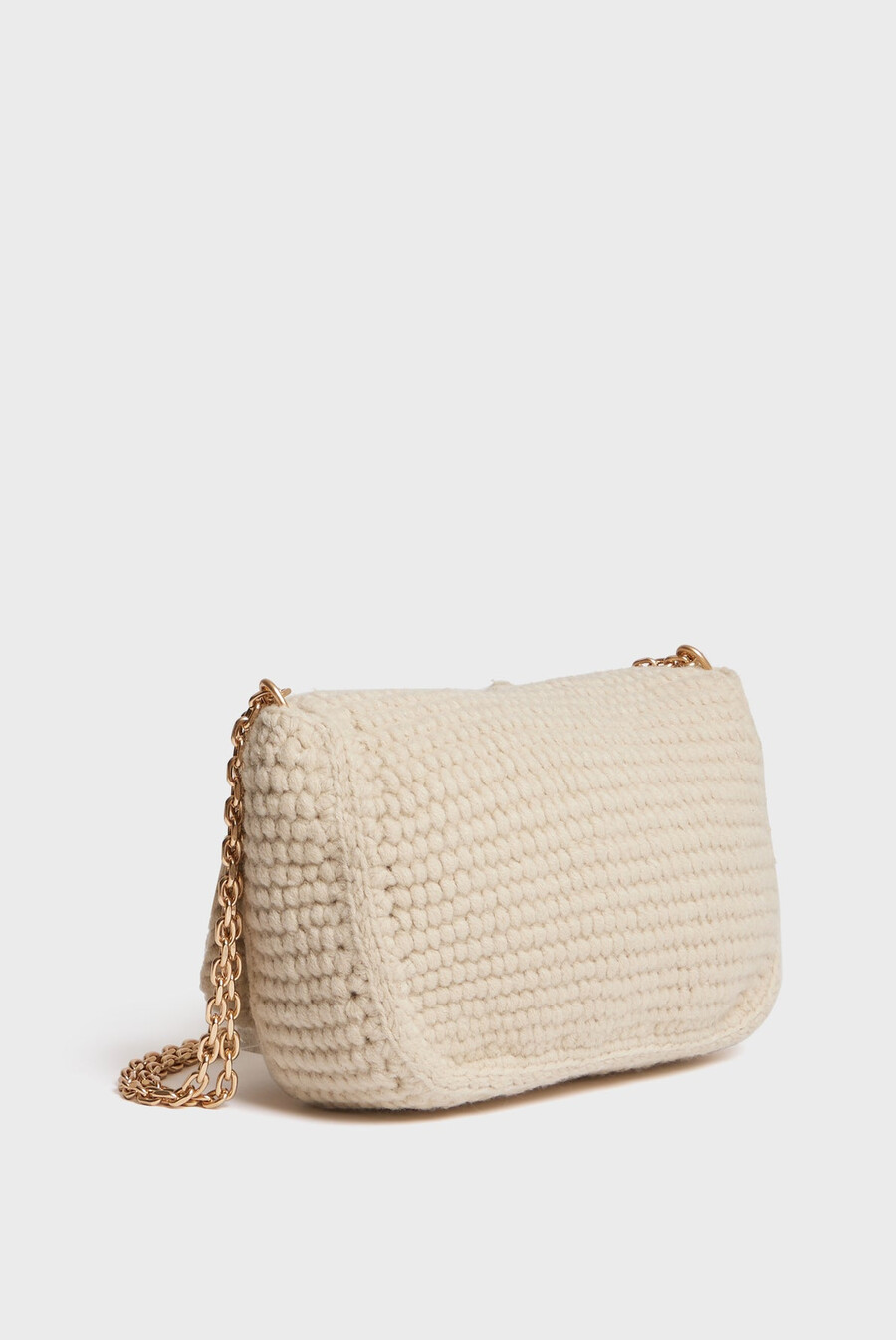 bolso bandolera de crochet de lana - archie