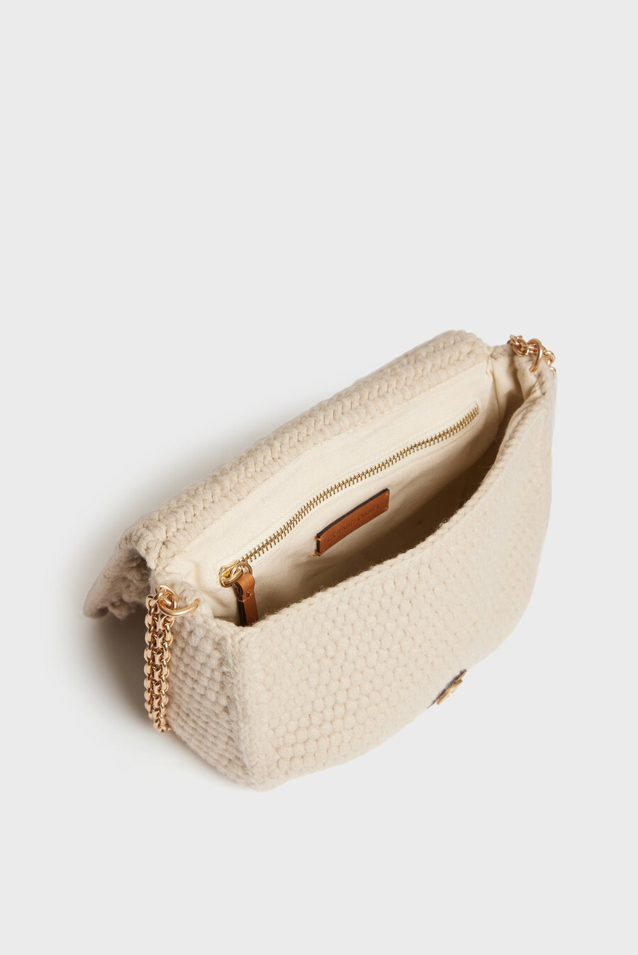 bolso bandolera de crochet de lana - archie
