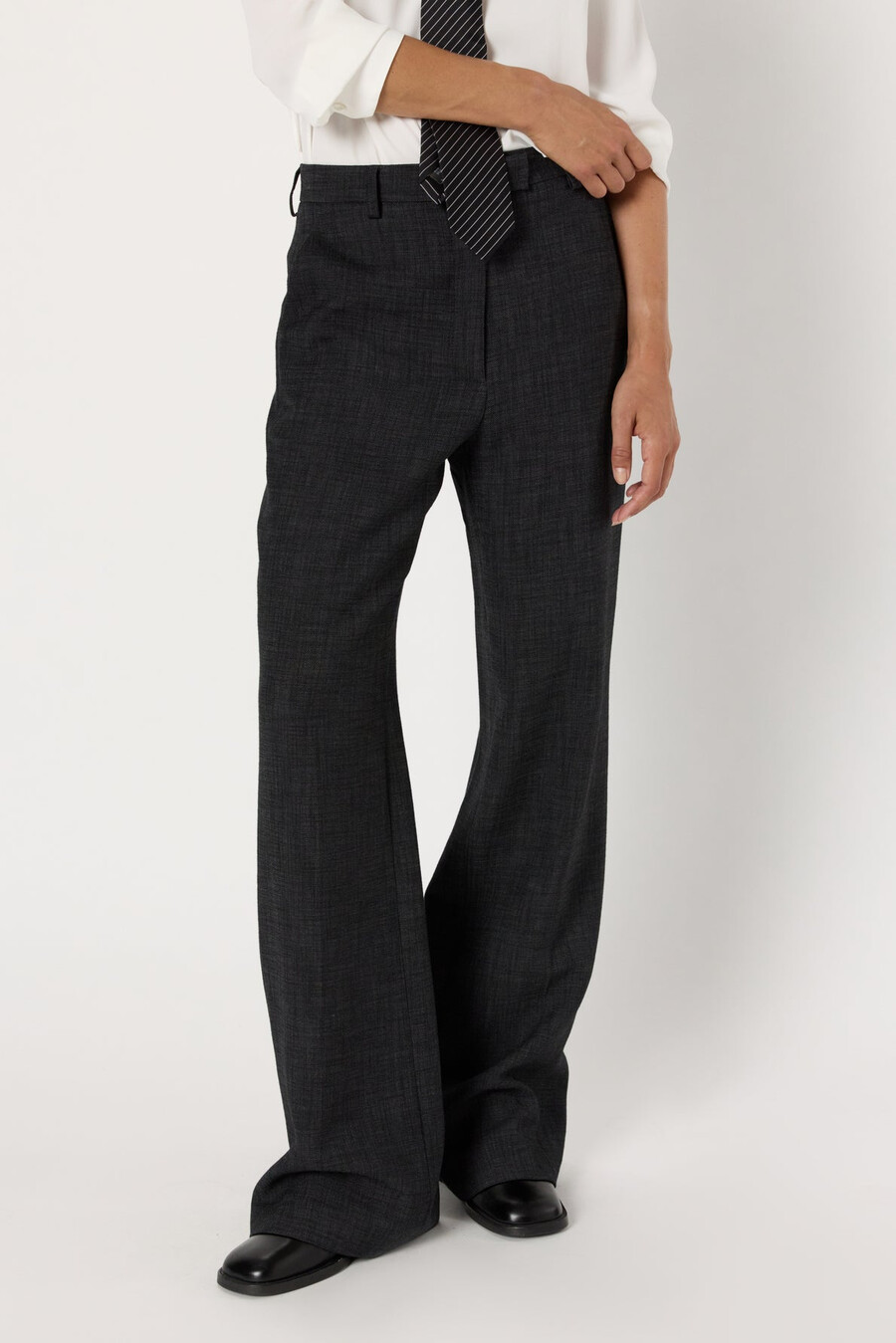 pantalones de traje acampanados - cherie