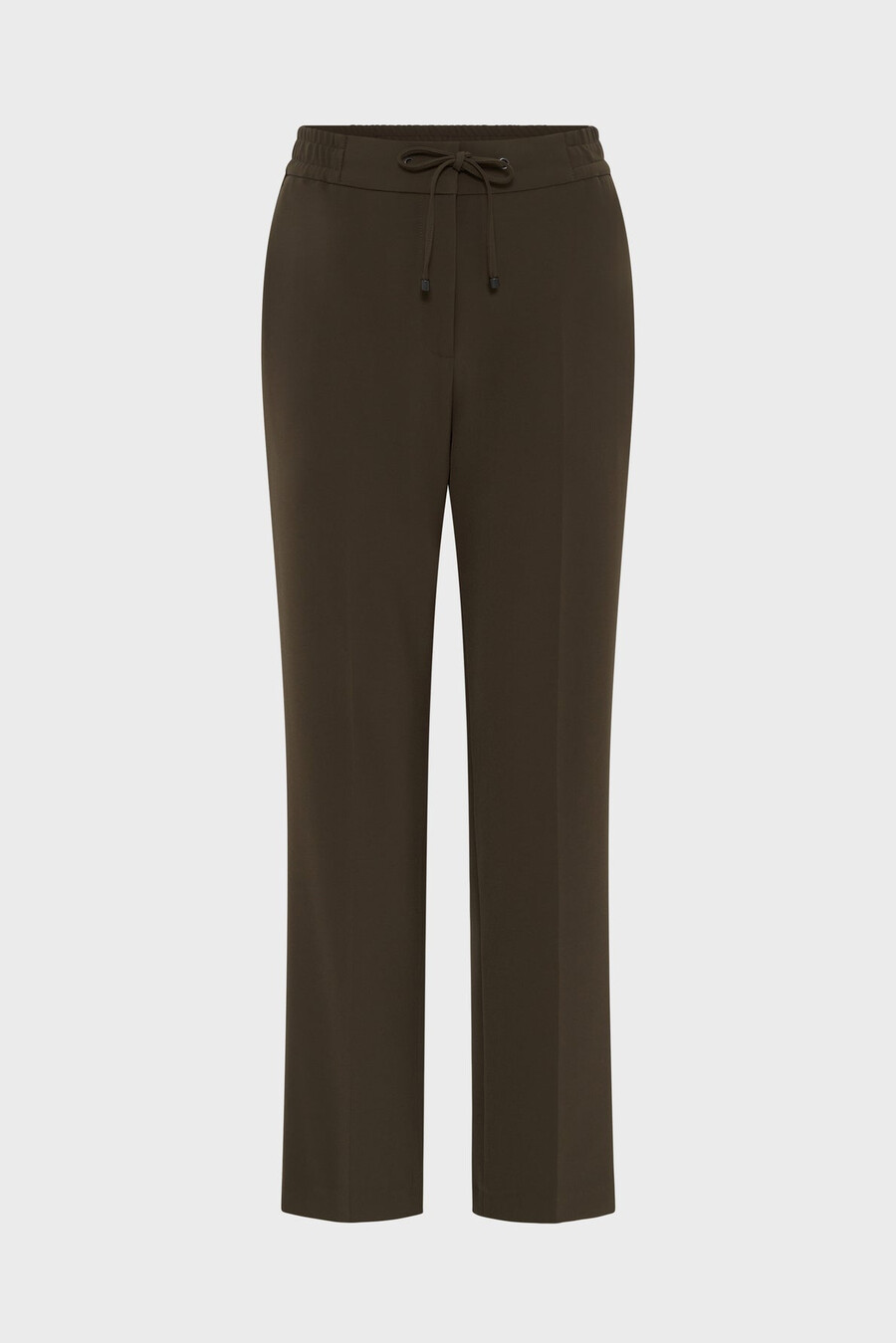 pantalón recto con espalda elástica - clarael