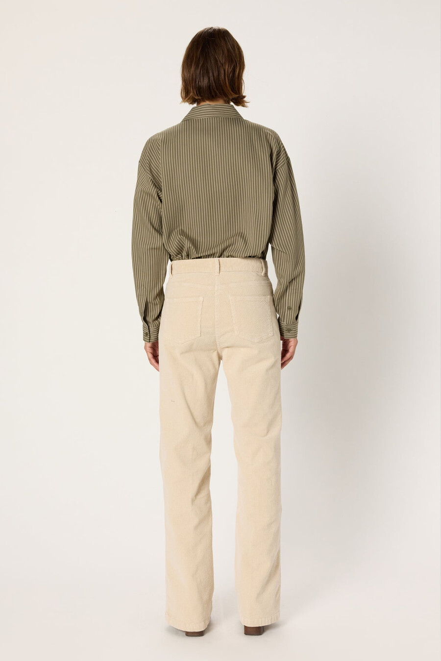 pantalones acampanados de pana - chantal