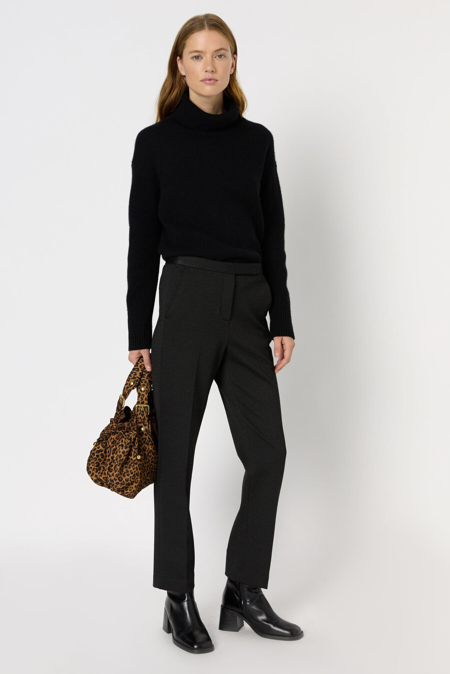 pantalones de jersey de pierna recta - candice