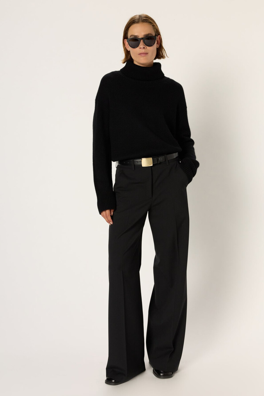 pantalones de traje anchos - clarisse