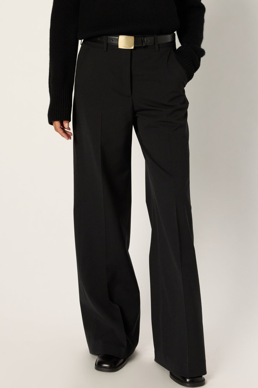 pantalones de traje anchos - clarisse