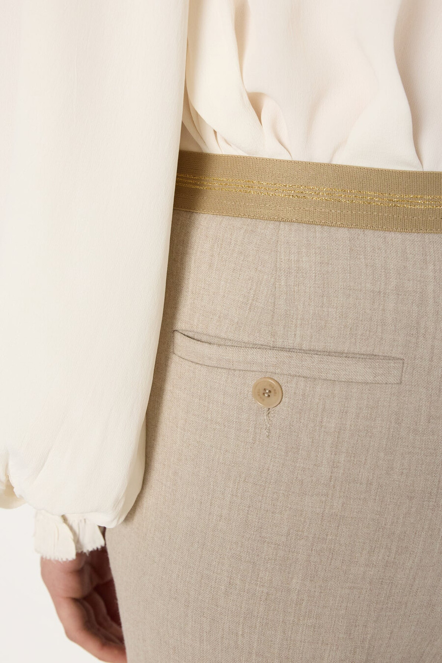 pantalones de traje elásticos - cecile