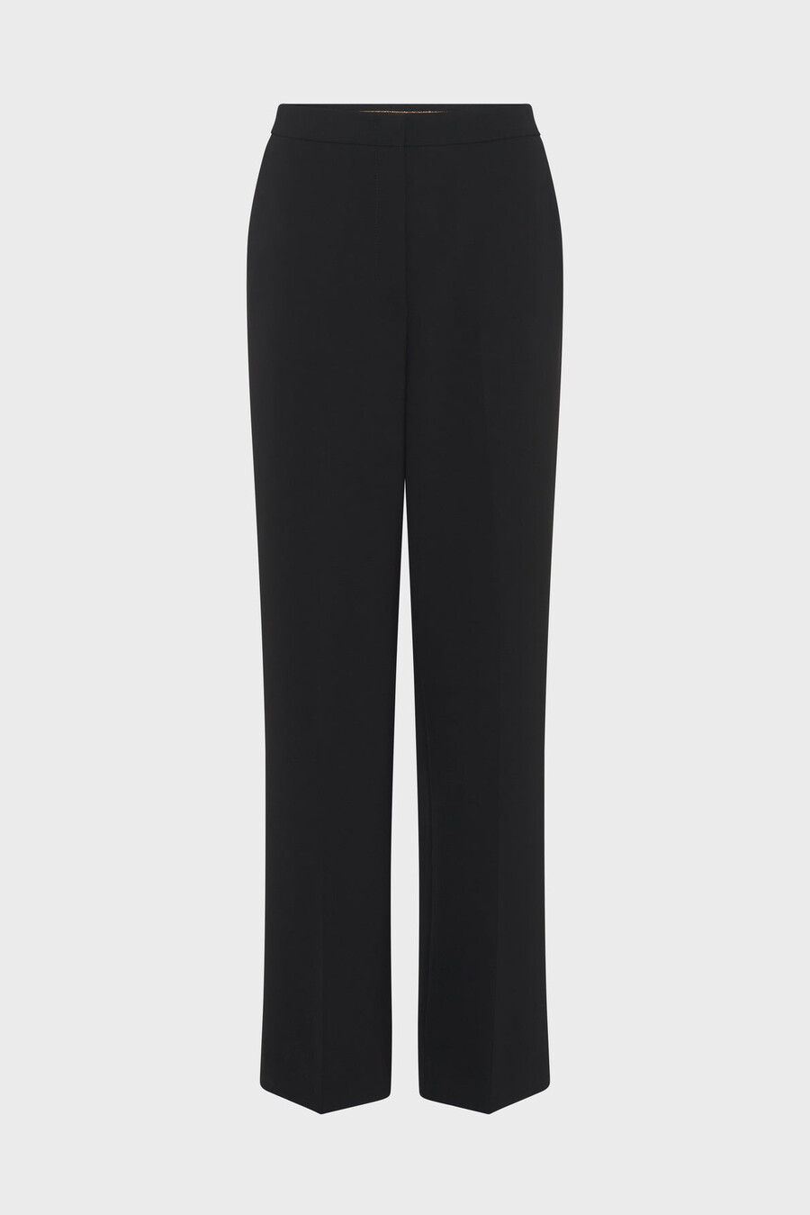 pantalón de traje recto con cintura elástica - cecile