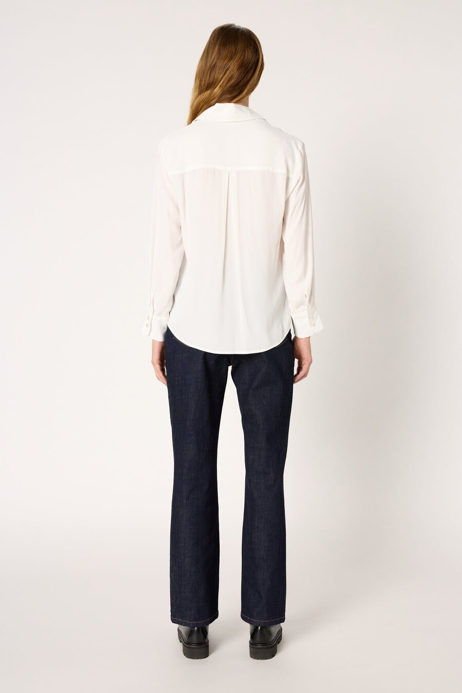 camisa fluida color crudo - beata