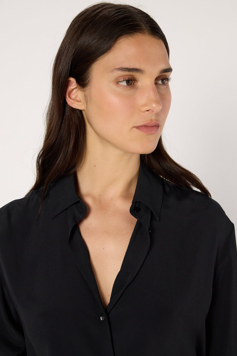 camisa negra suave - beata