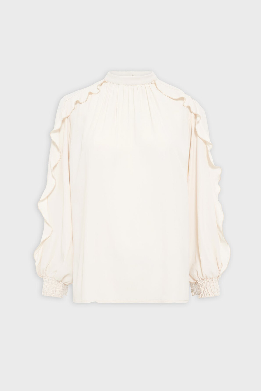 blusa suave con volantes - anais