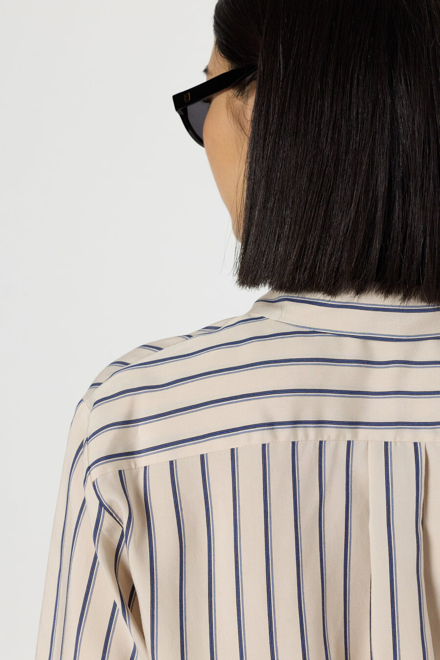 camisa fluida de rayas - adelaide