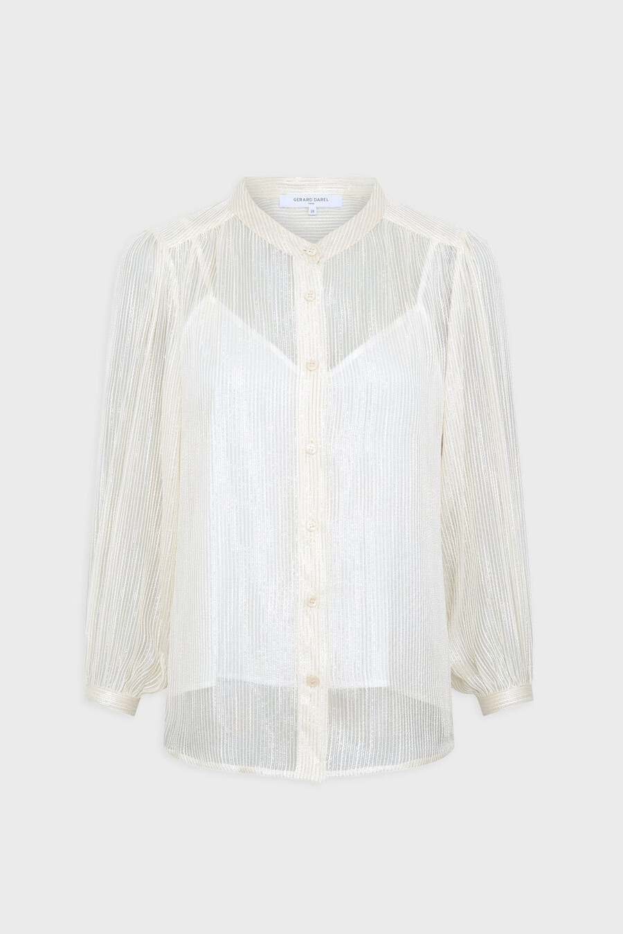 camisa de rayas con lurex - avril