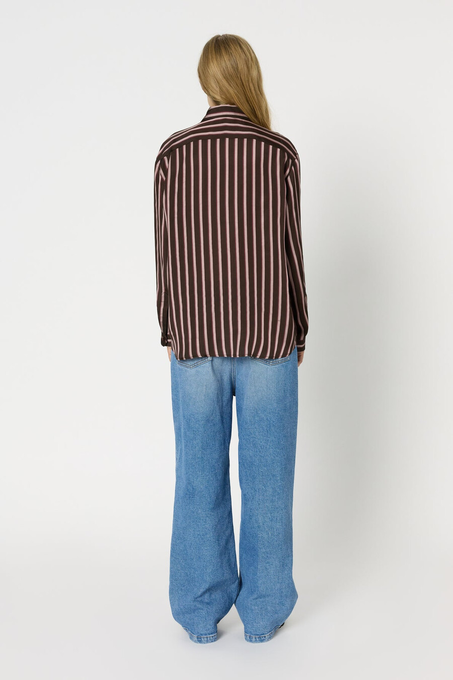 camisa suave de rayas - avae