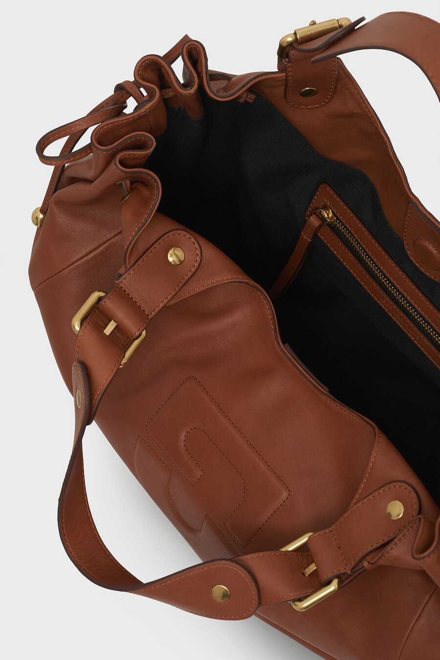 bolso de mano en piel - chiara gd