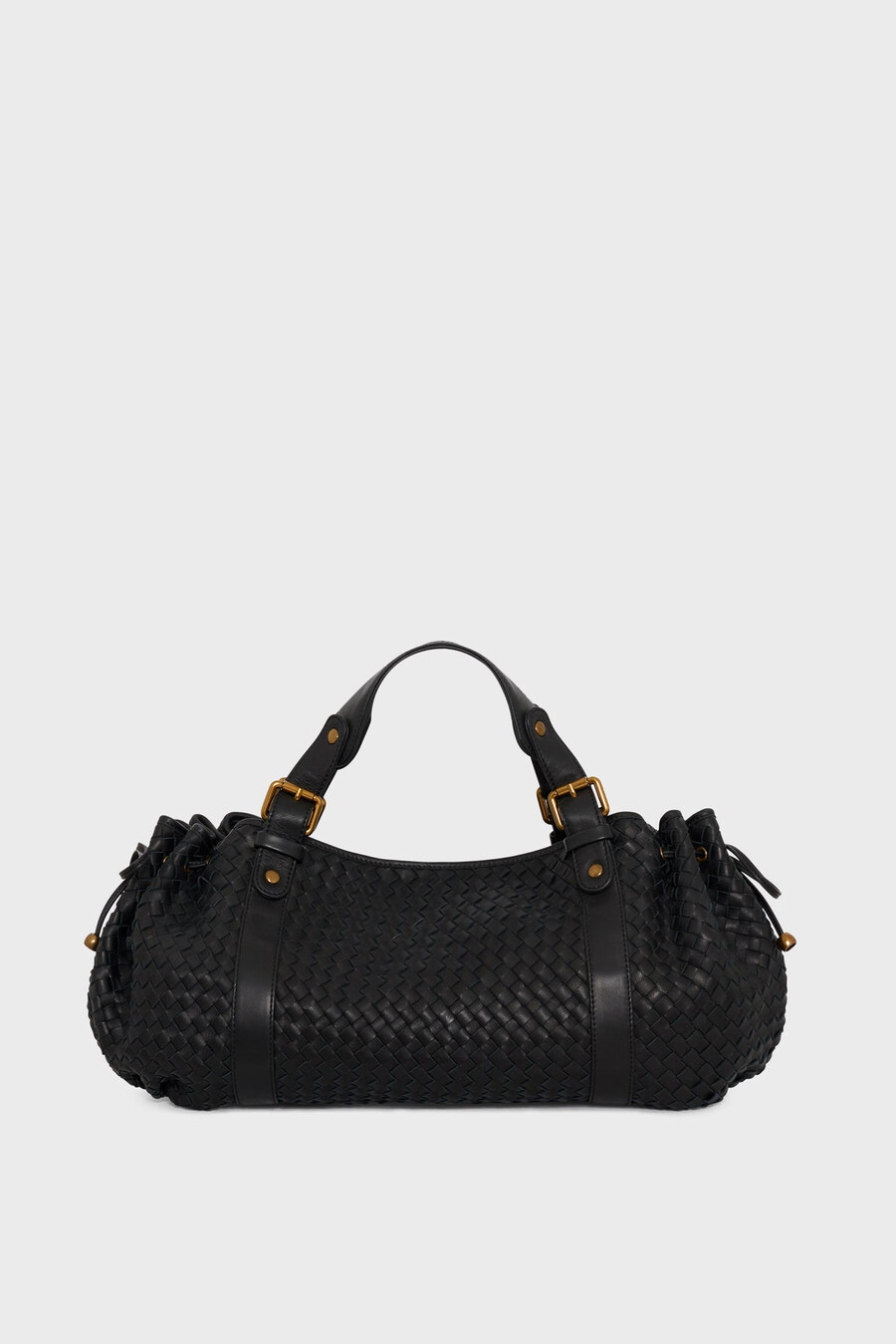 bolso de mano en piel trenzada - 24h