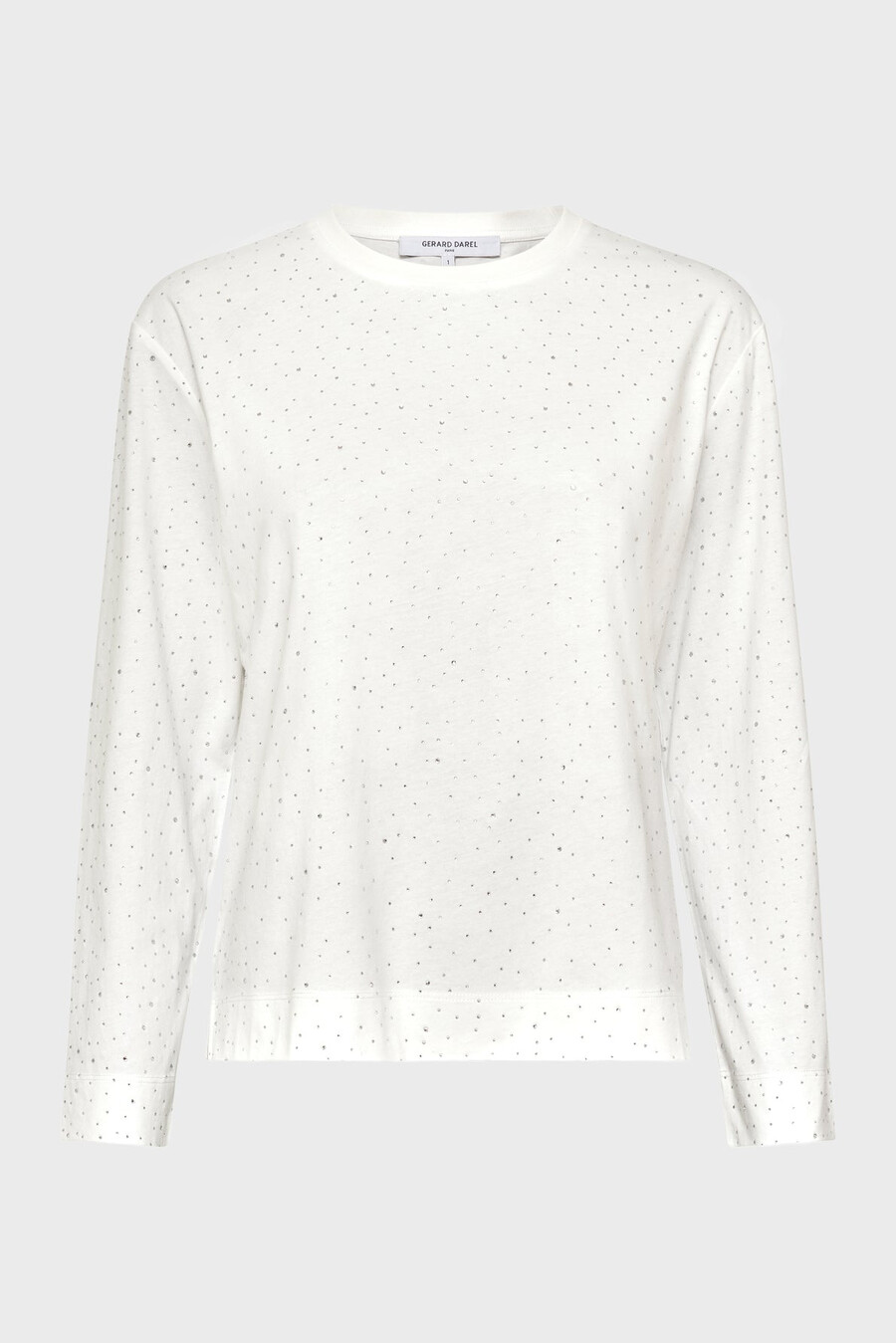 camiseta de algodón con purpurina - hermine