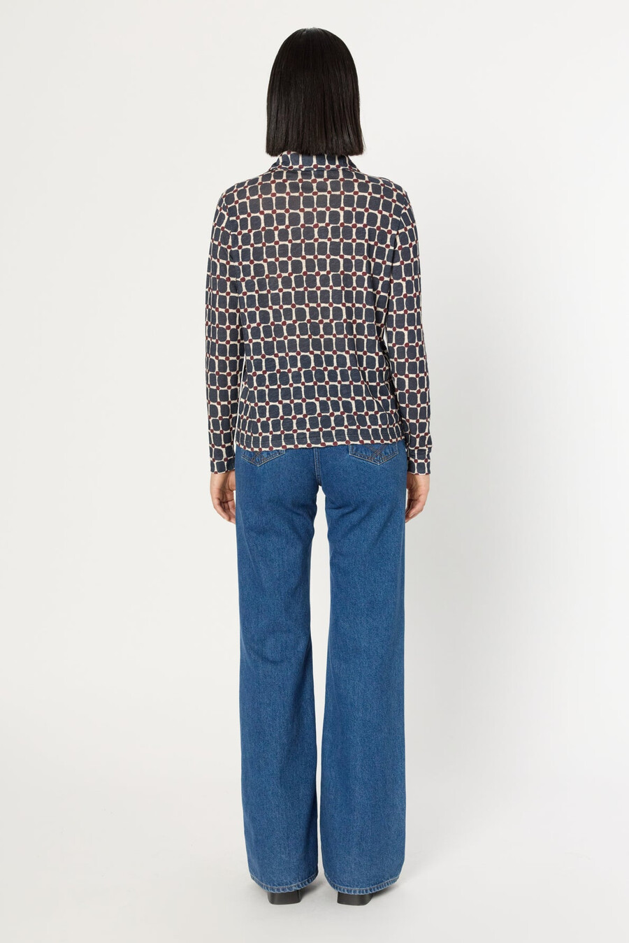 camiseta polo estampada - hortense